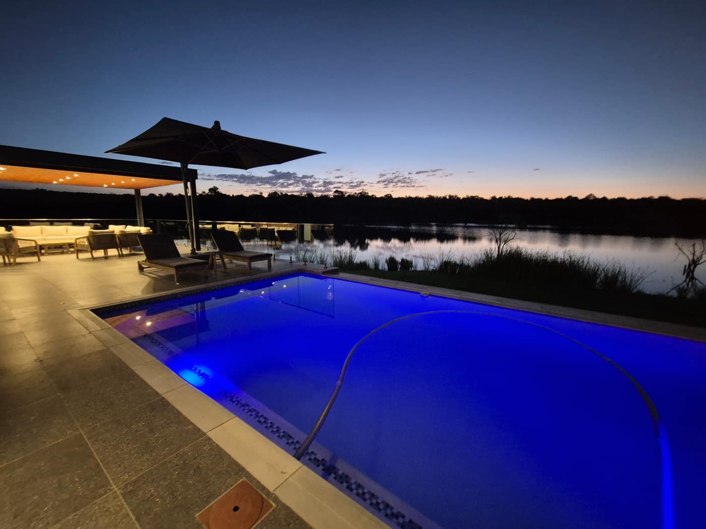 Reflections Camp evening ambience